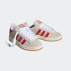 Adidas Campus 00s Crystal White Scarlet
