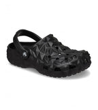Classic Geometric Clog Black