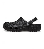 Classic Geometric Clog Black