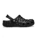Classic Geometric Clog Black