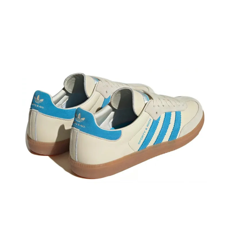 Sporty & Rich x Adidas Samba OG Rich Cream Blue